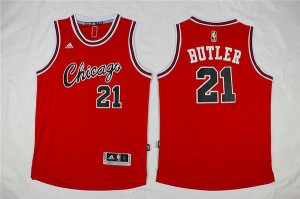 Maillot De Basket Chicago Bulls Caron Butler 21 Tissus Sportif Fans Edition Retro Rouge